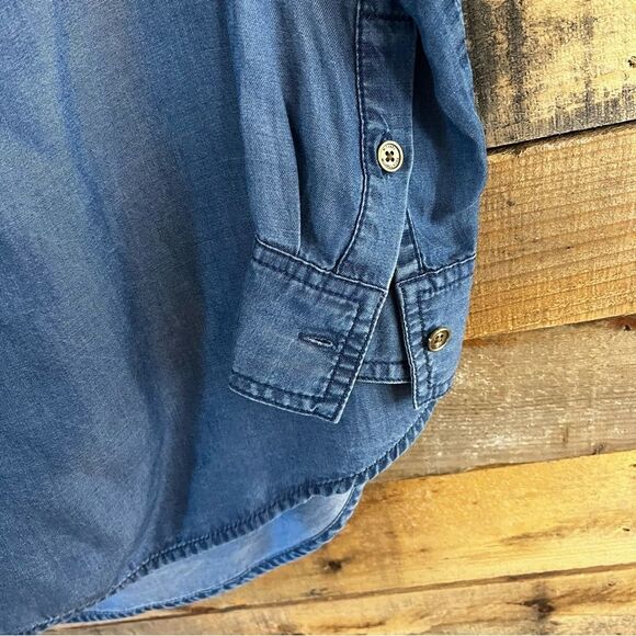 Michael Michael Kors Chambray Top XS - Picture 7 of 13